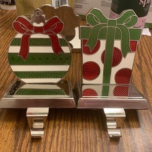 XMAS STOCKING HOLDERS
